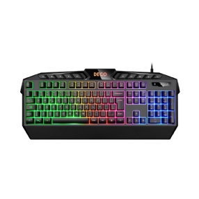 Teclado Gamer 106 Teclas Membrana Rgb