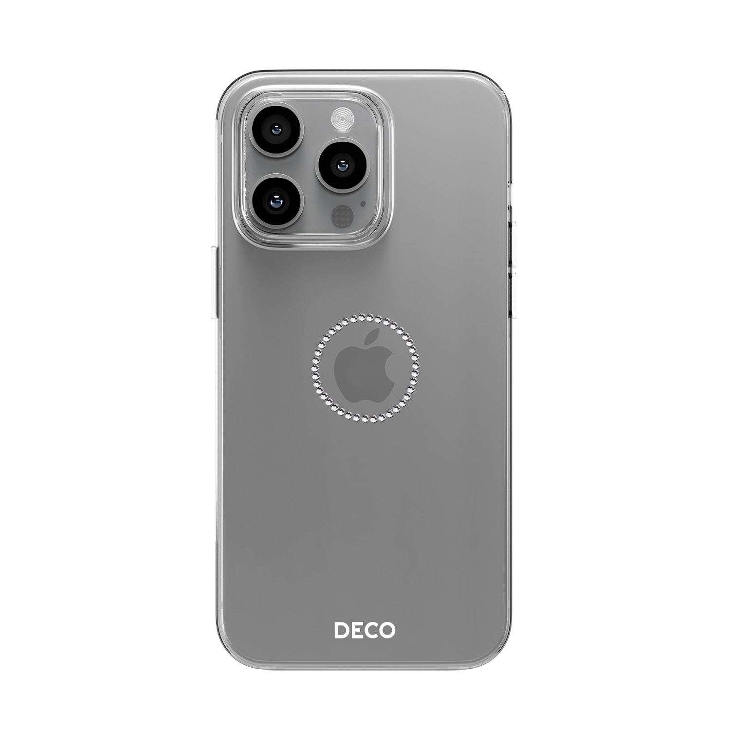 Capa Logo De Cristais Iphone 12 Pro Max