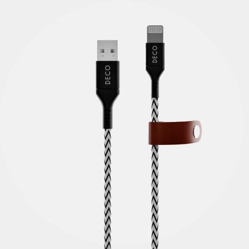 Cabo Em Nylon Tipo A P/  Lightning 1.5 M