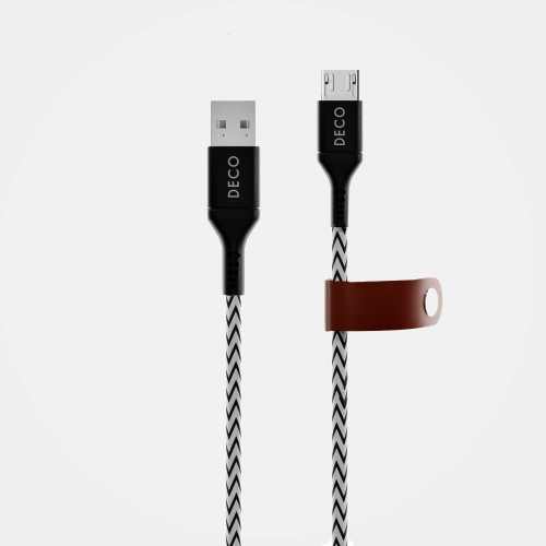 Cabo Em Nylon Tipo A P/ Micro Usb 1.5 M