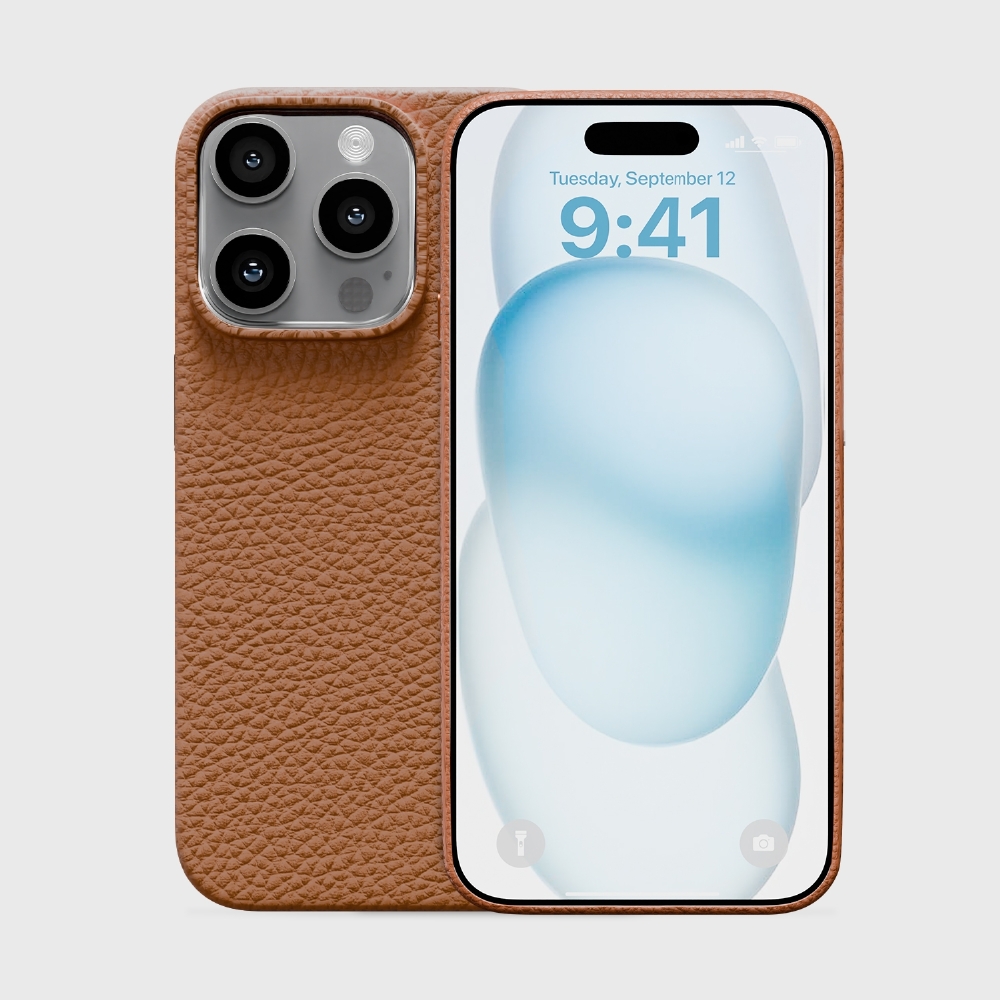 CDL TOKYO iPhone Case iPhone15プロ Capa Corino Magnética Iphone 15 Pro - Mocha Latte | DECO