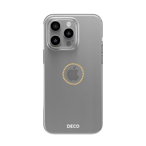 Capa Logo De Cristais Iphone 15 Pro