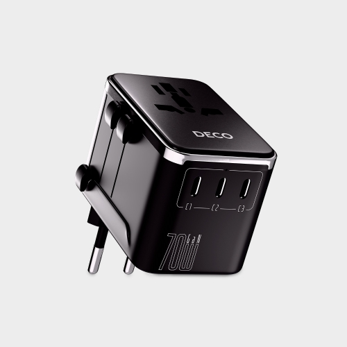 Carregador Universal 70w Gan Para Viagens