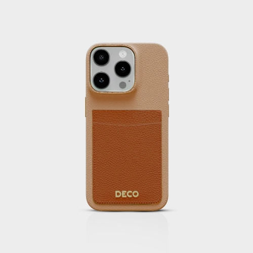Capa De Corino Com Porta Cartões Iphone 14 Pro Max