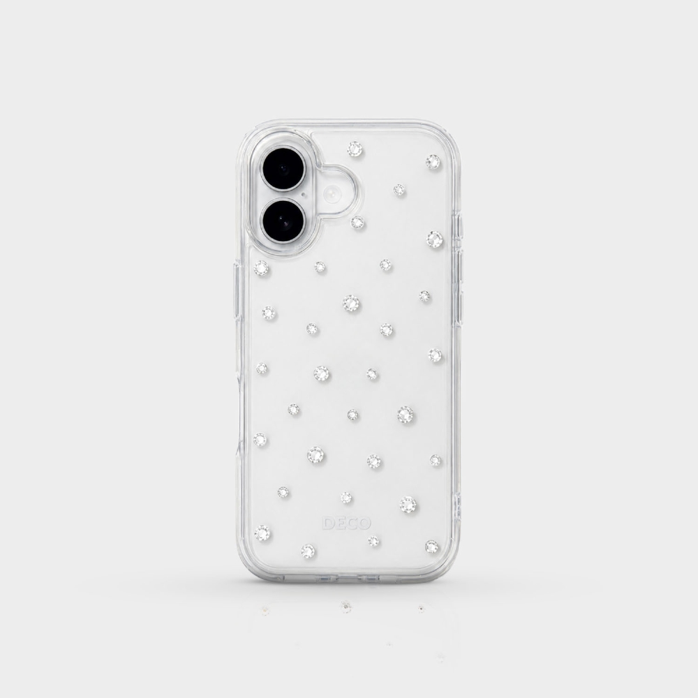 Capa Pontos De Cristais Iphone 16
