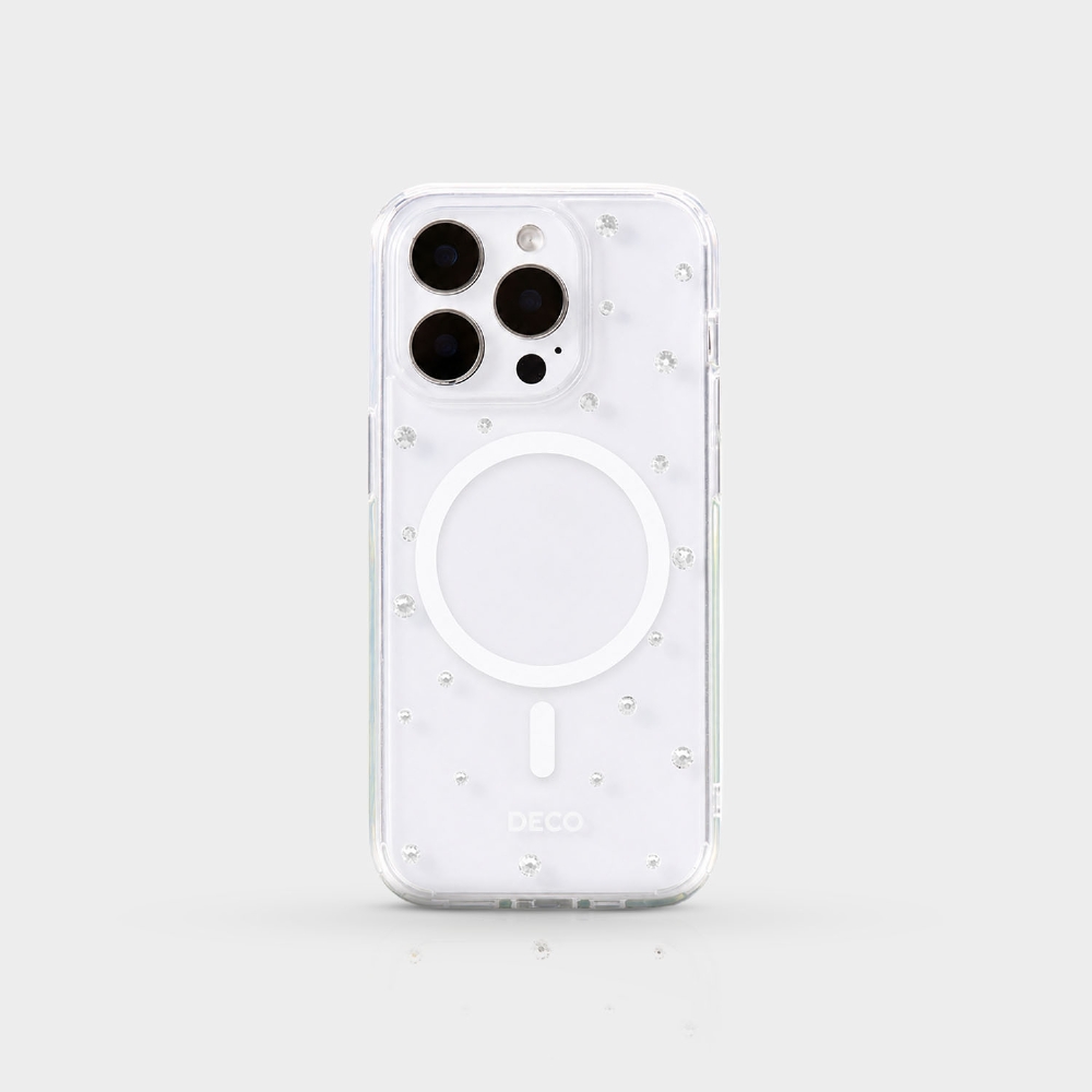 Capa Magnética Pontos De Cristais - Iphone 16 Pro Max