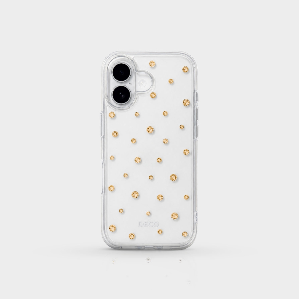 Capa Pontos De Cristais Iphone 17