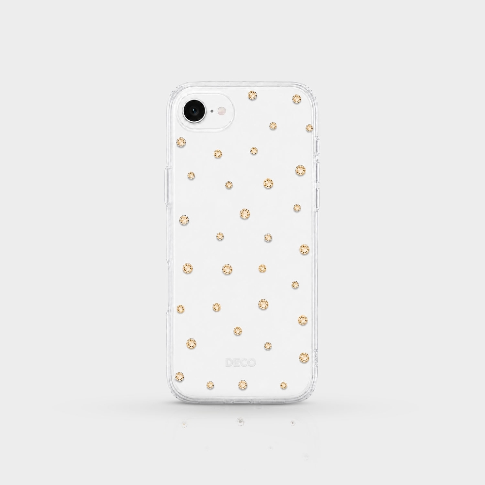 Capa Pontos De Cristais Iphone 16e/17e