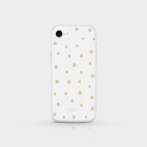 Capa Pontos De Cristais Iphone 16e/17e
