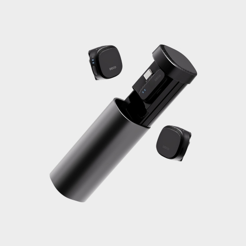 Microfone De Lapela Com 2 Peças - Linha Pro