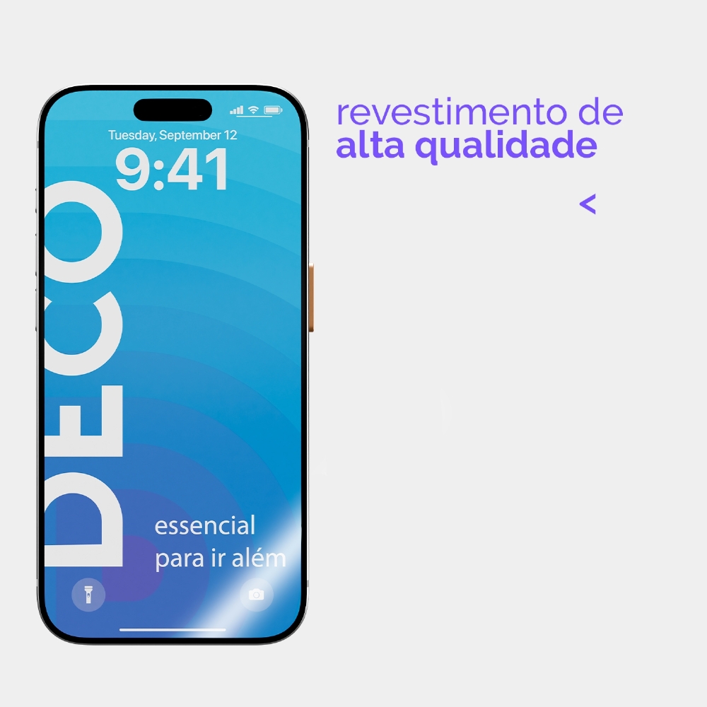 Película 3d Vidro Iphone  12/ 12 Pro