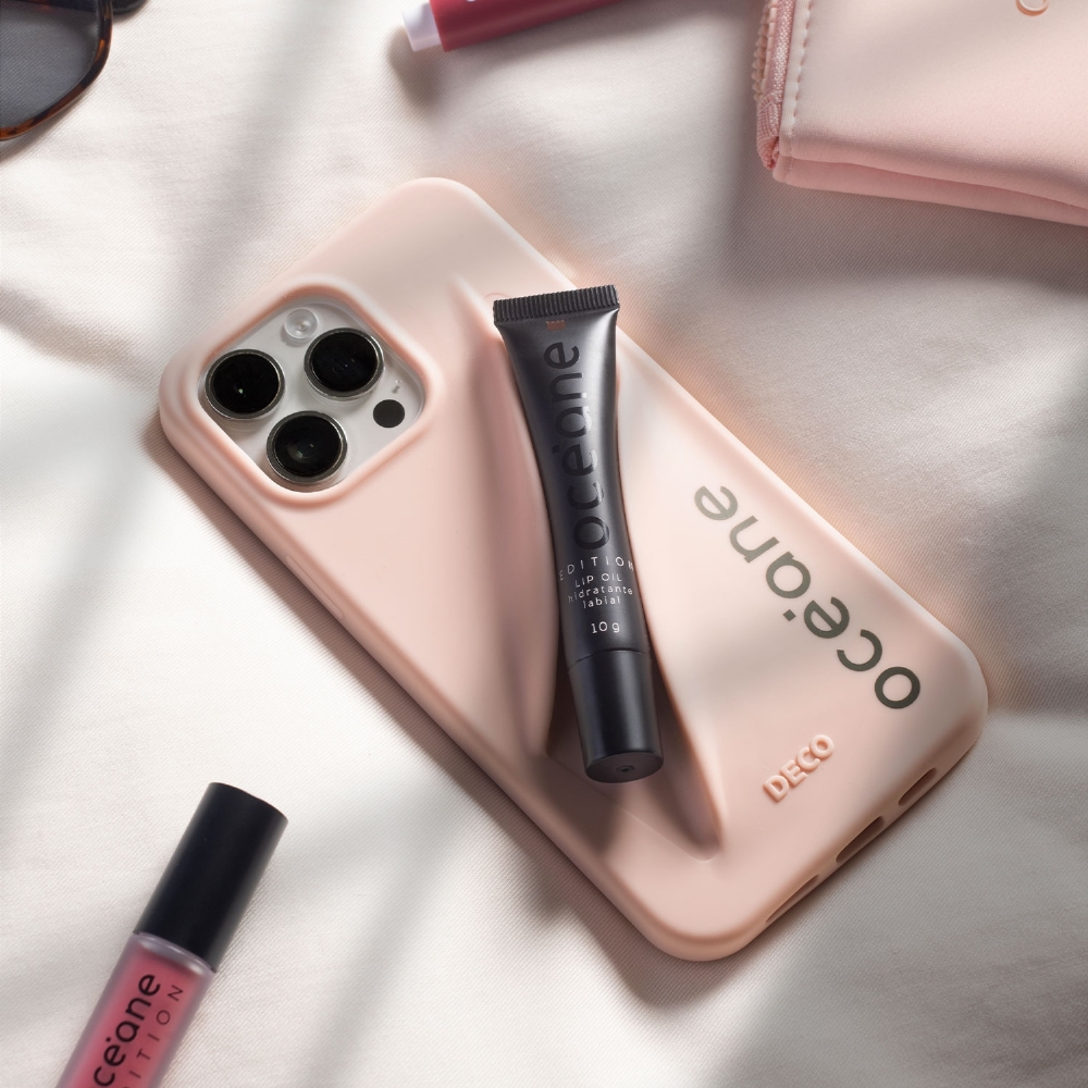Capa Beauty Clip + Lip Oil Océane - iPhone 16 Pro