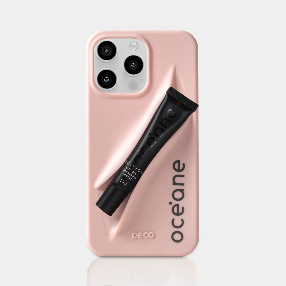 Capa Beauty Clip + Lip Oil Océane - iPhone 15