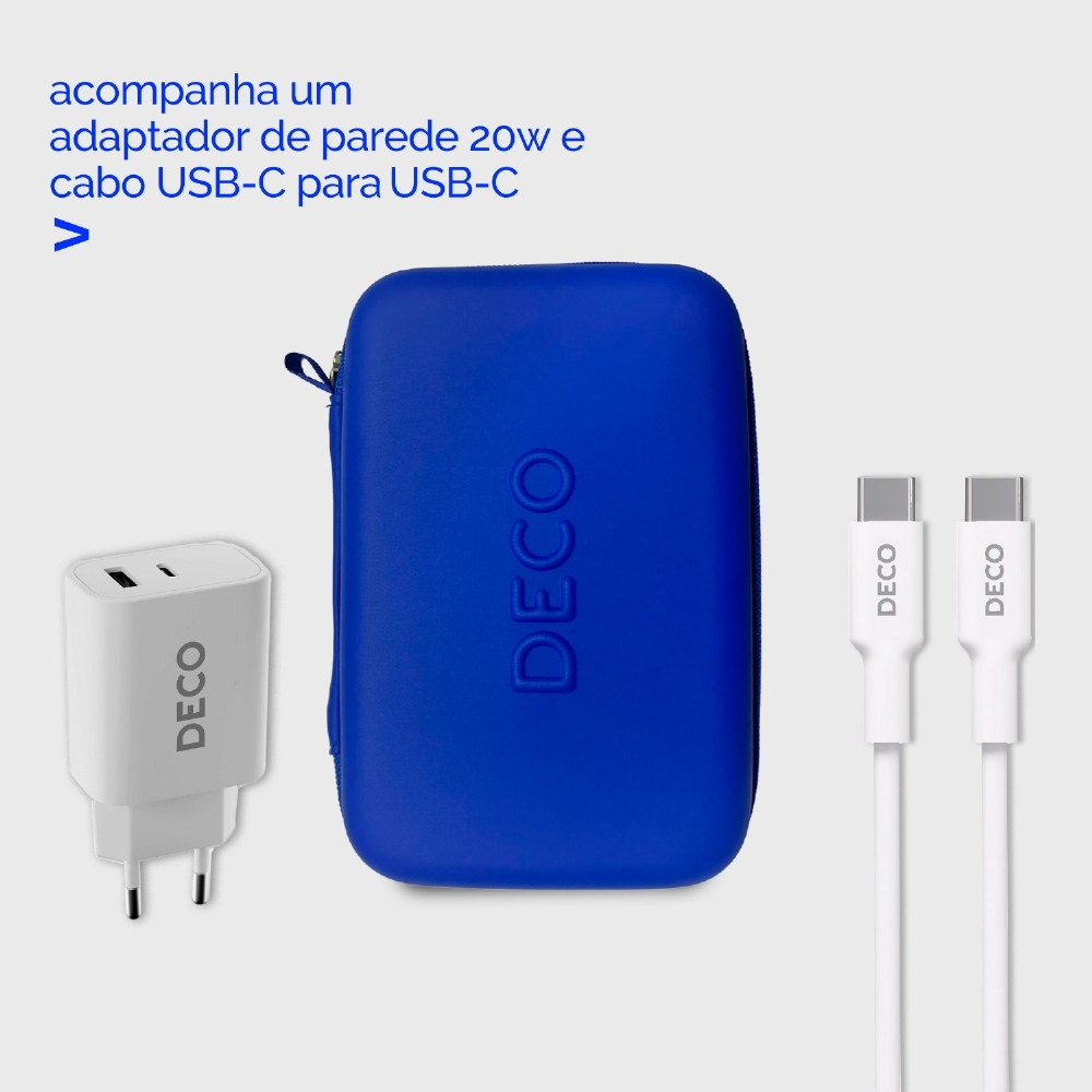 Kit Essencial Tipo C Pra C