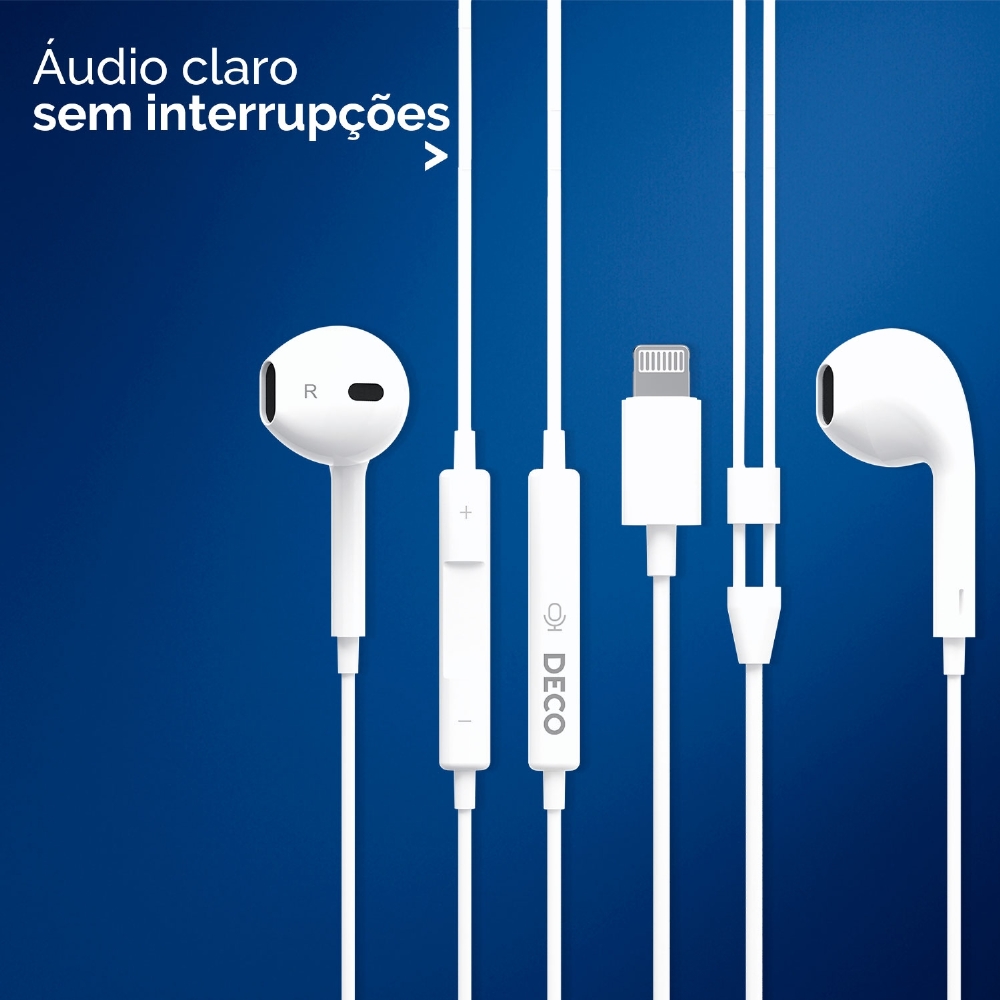 Fone De Ouvido - Lightning