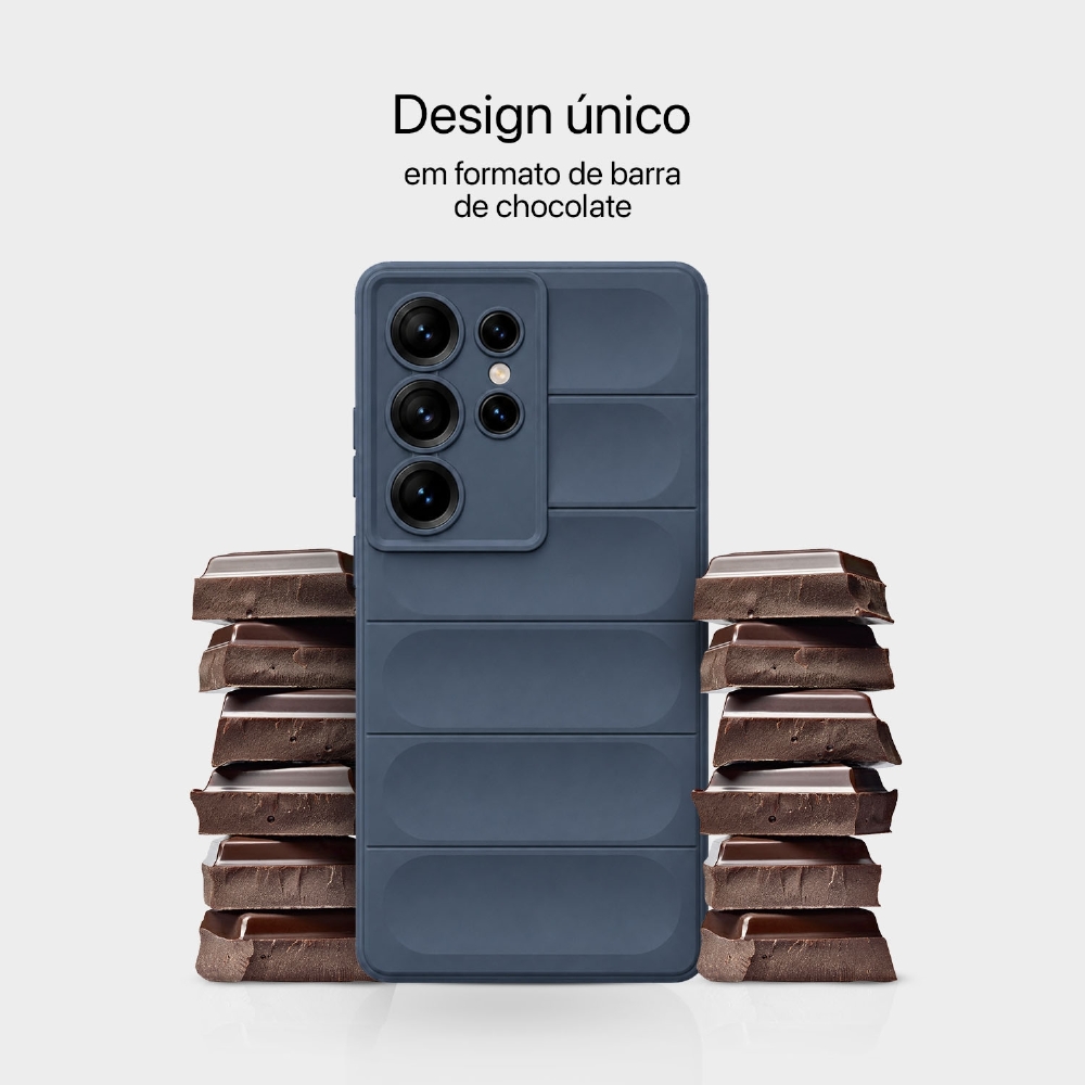 Capa Tpu Chocolate Galaxy S25 Ultra