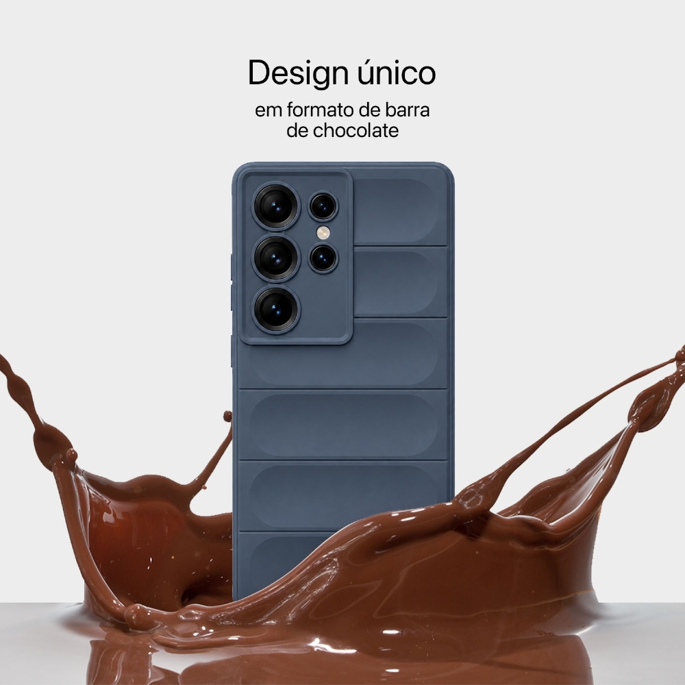 Capa Tpu Chocolate Galaxy S25 Ultra