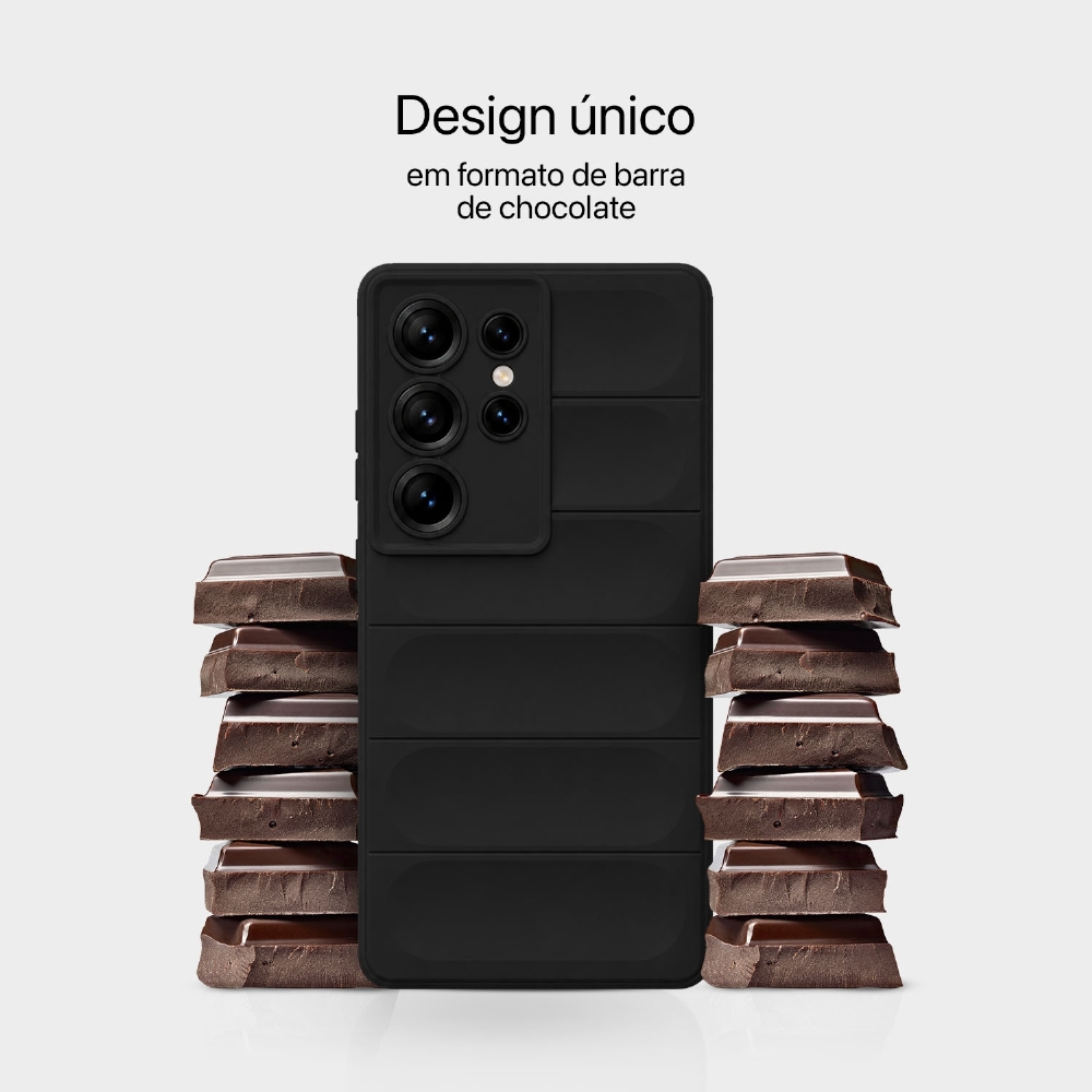 Capa Tpu Chocolate Galaxy S25 Ultra