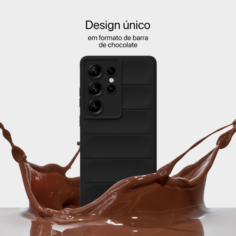 Capa Tpu Chocolate Galaxy S25 Ultra