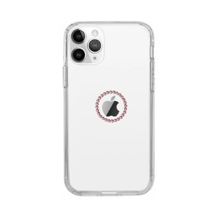 Capa Logo De Cristais Iphone 14 Pro