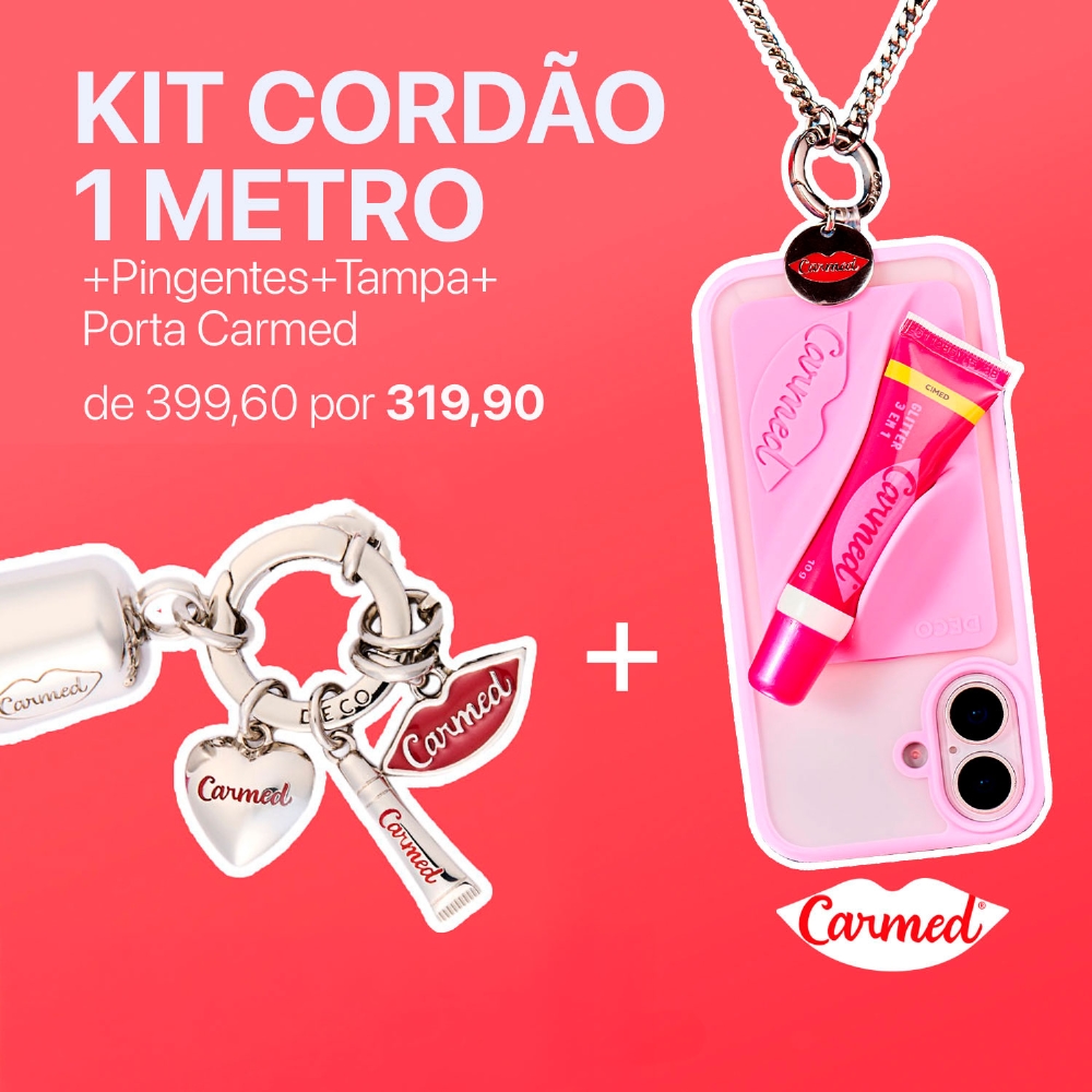 Kit Cordão Universal 1m Carmed + Deco
