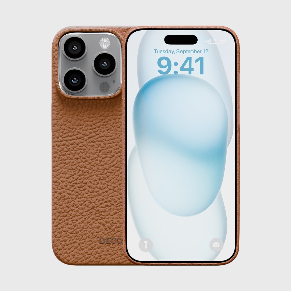 Capa Corino Magnética Iphone 14 Pro - Mocha Latte | DECO