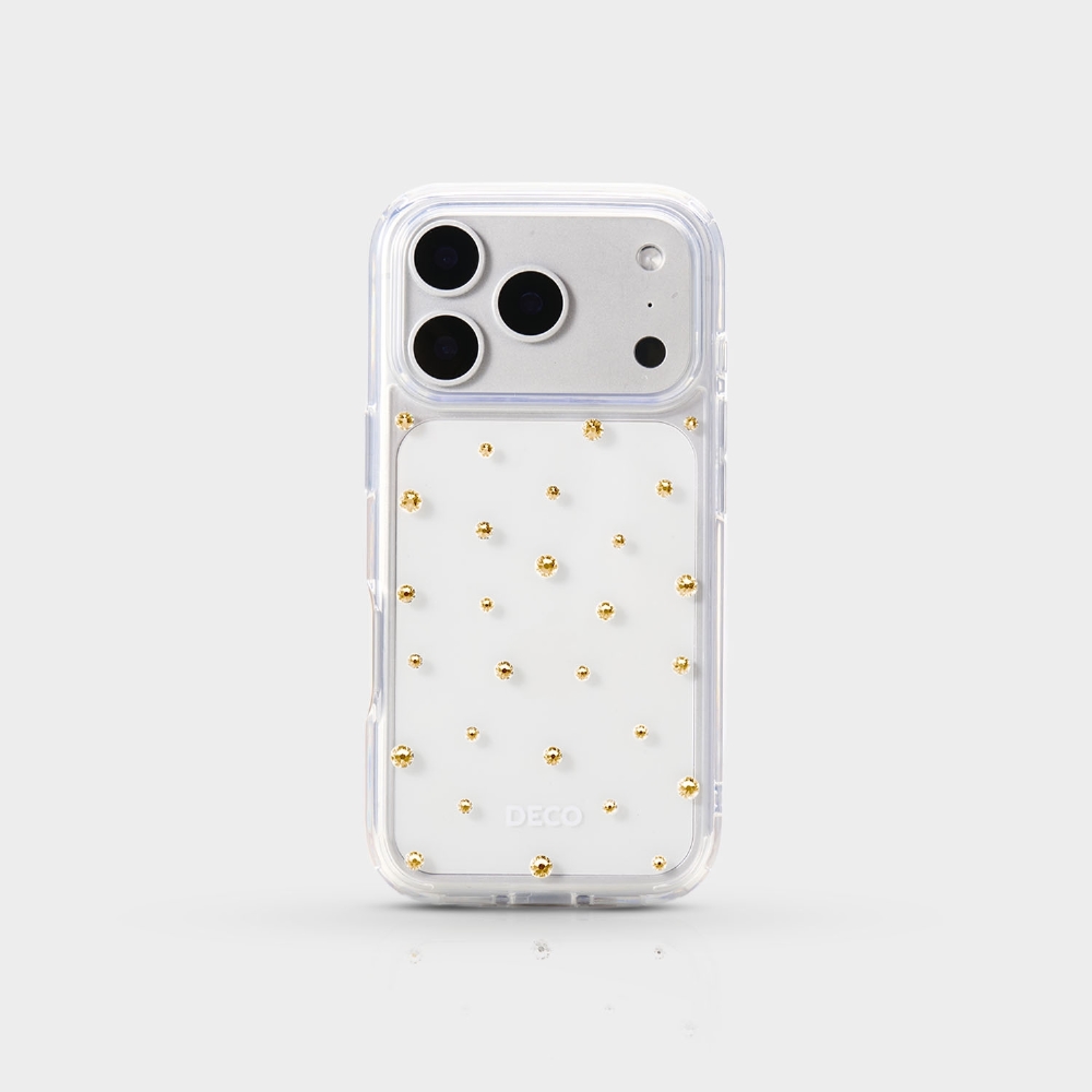 Capa Pontos De Cristais - Iphone 17 Pro Max