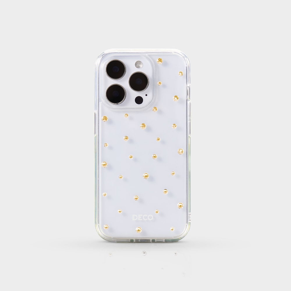 Capa Pontos De Cristais Swarovski - Iphone 16 Pro