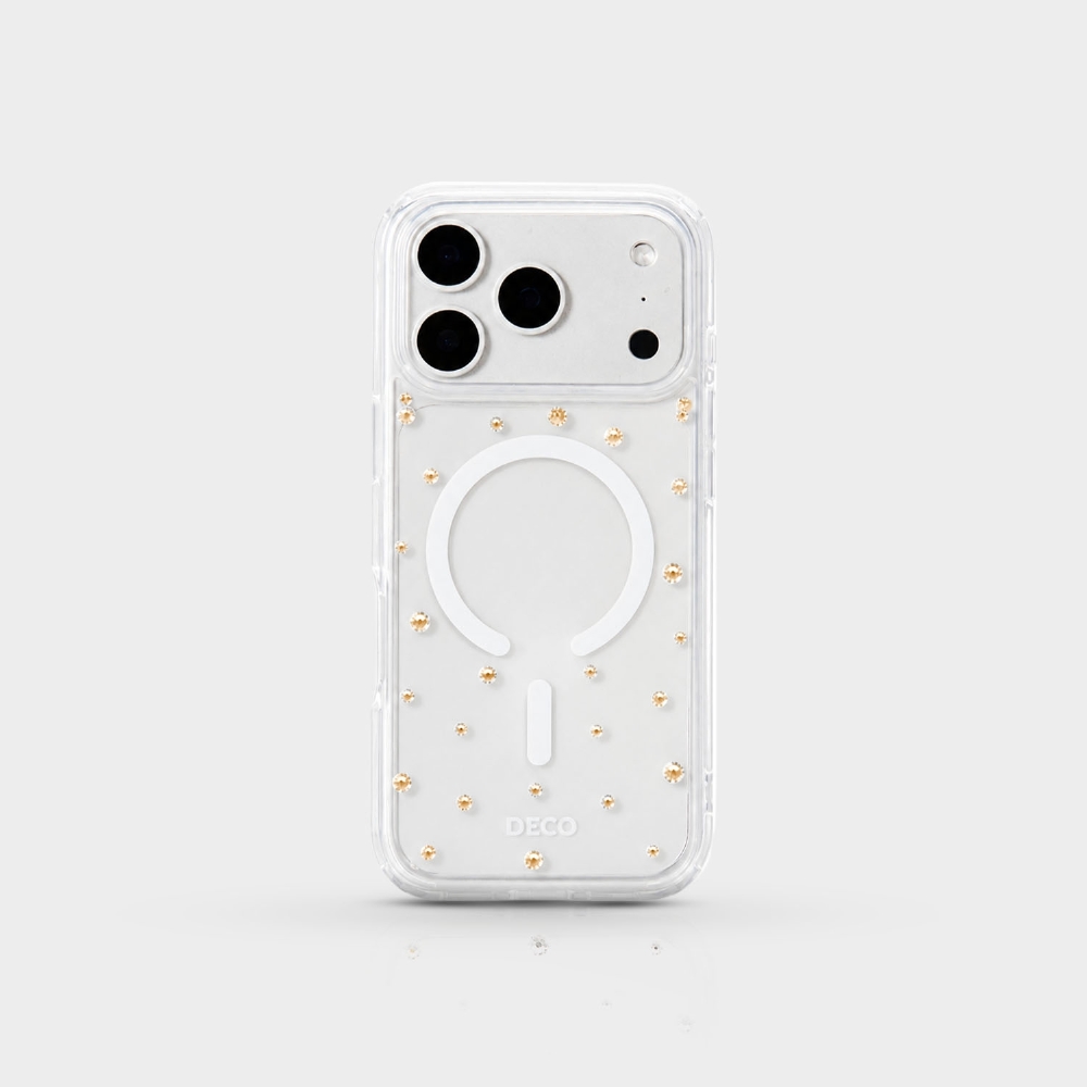 Capa Magnética Pontos De Cristais -  Iphone 17 Pro Max