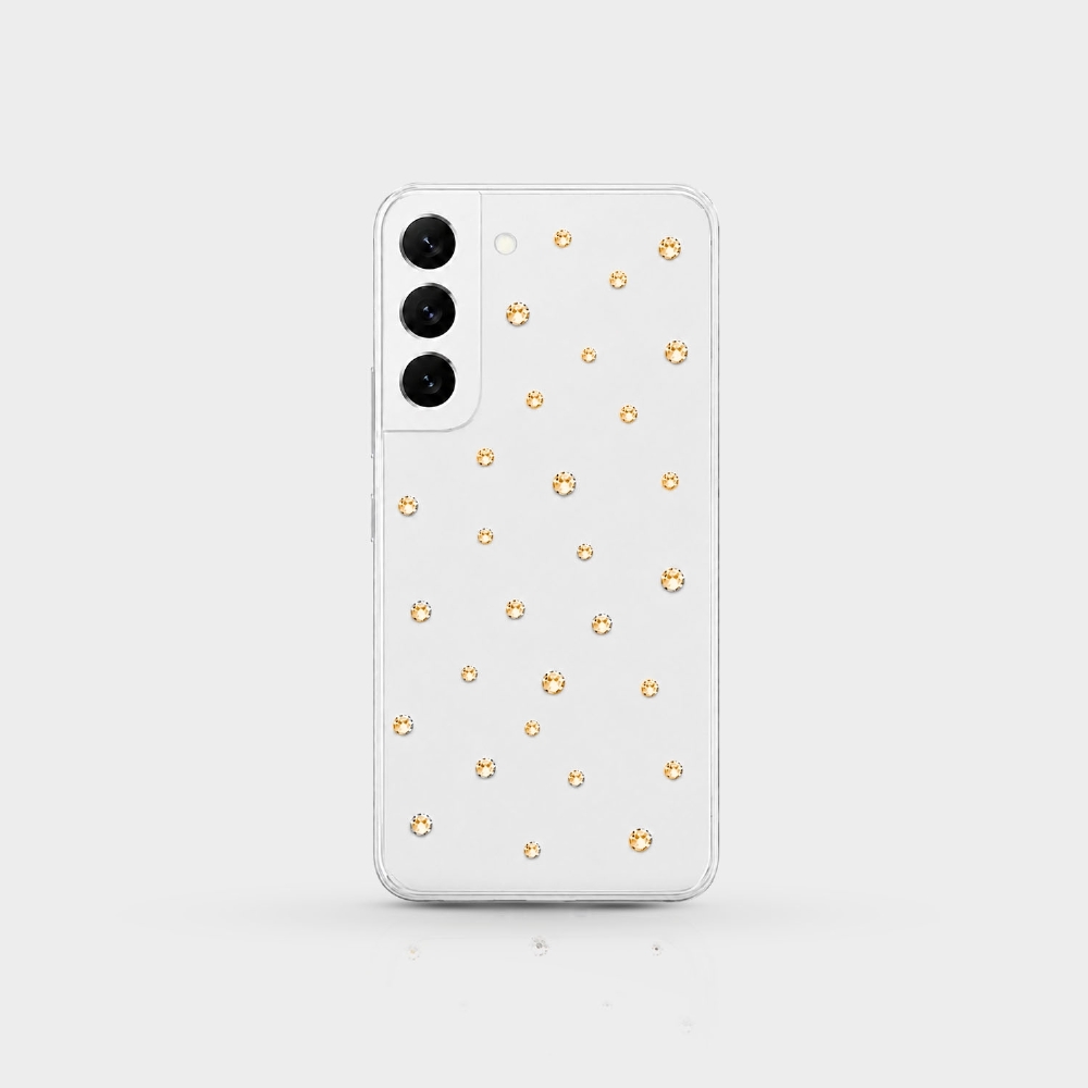 Capa Pontos De Cristais Samsung S23 Fe