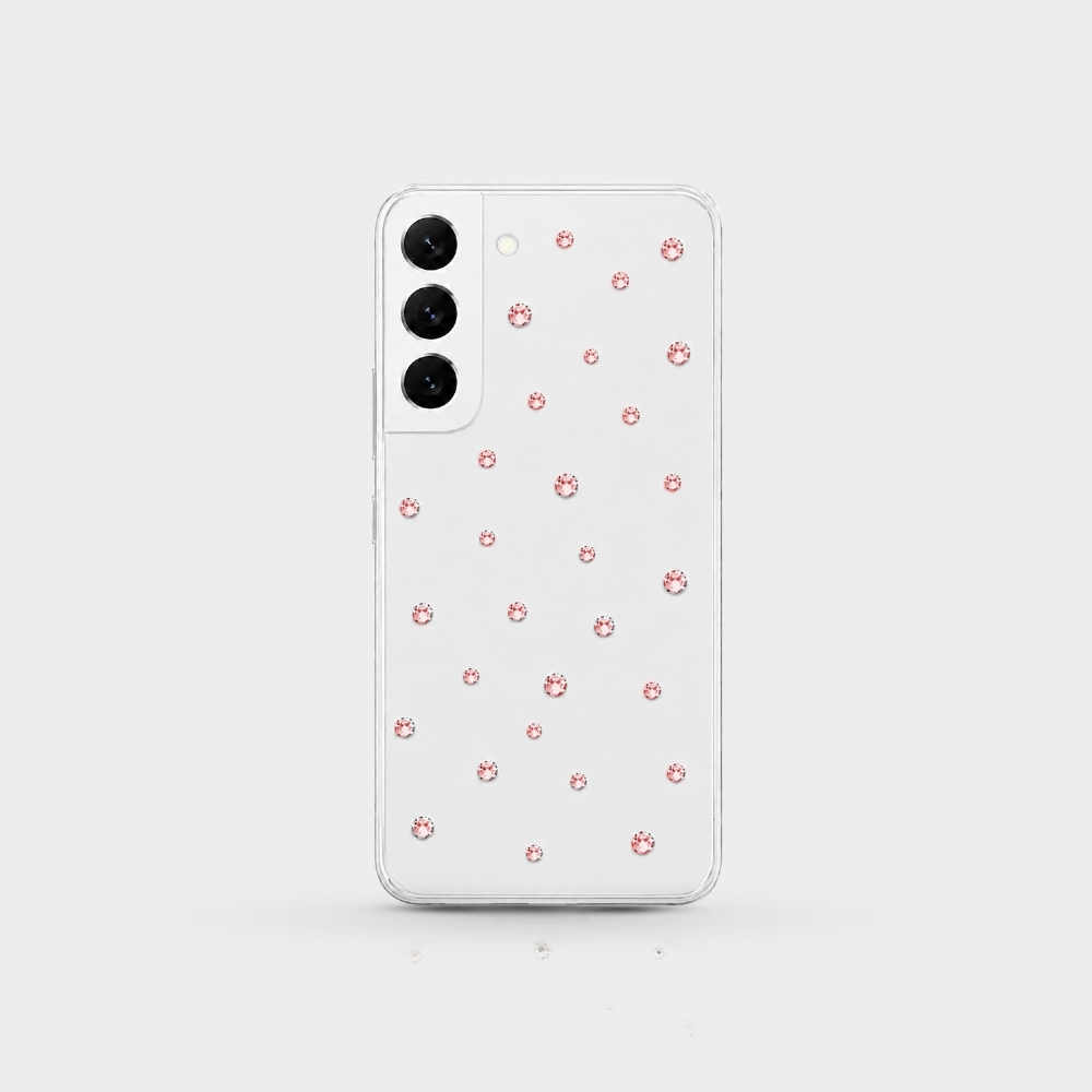 Capa Pontos De Cristais Samsung S23 Fe