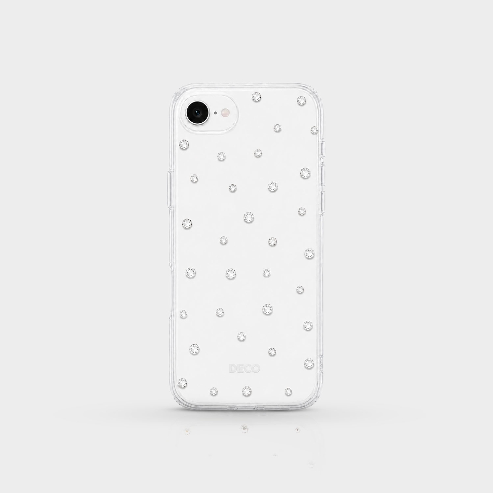 Capa Pontos De Cristais Iphone 16e/17e