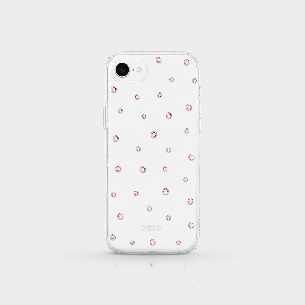 Capa Pontos De Cristais Iphone 16e/17e