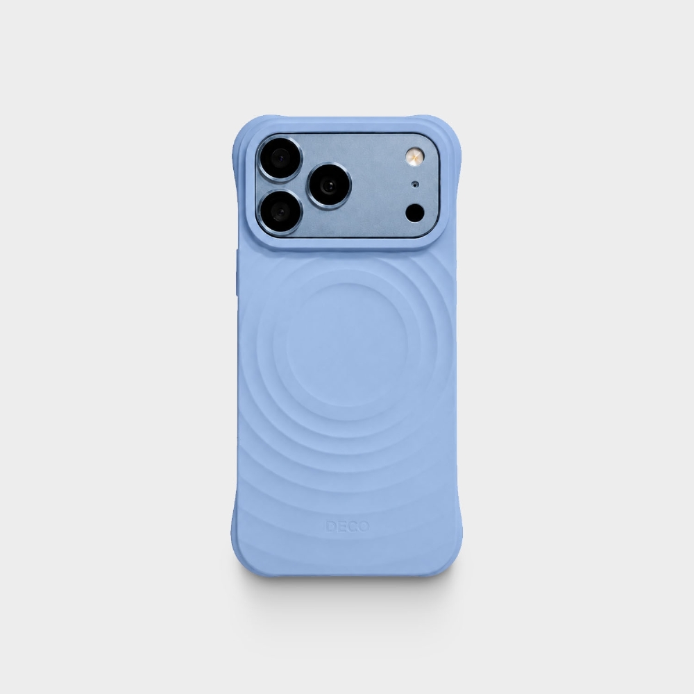 Capa Silicone Ondas - Iphone 18 Pro