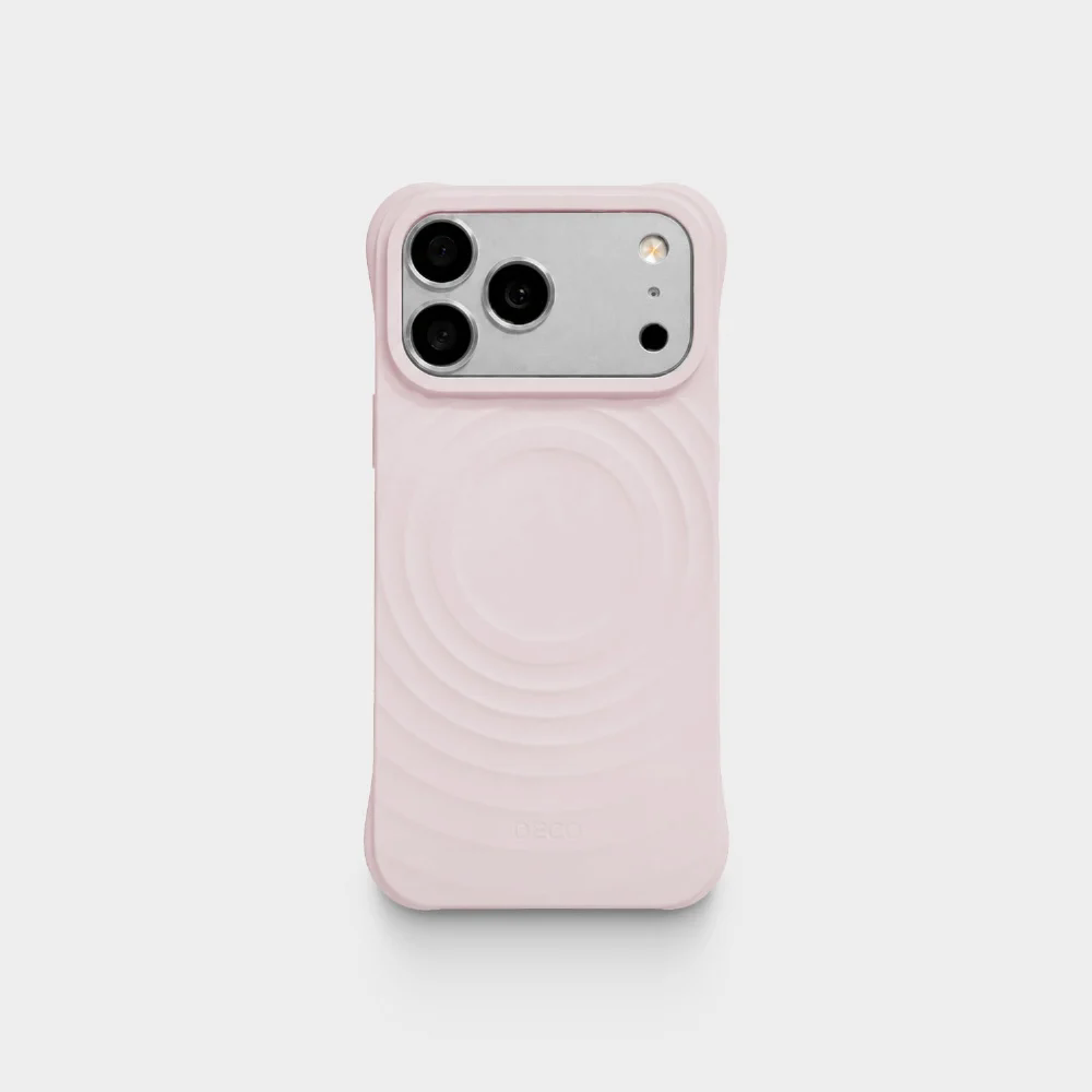 Capa Silicone Ondas - Iphone 17 Pro Max