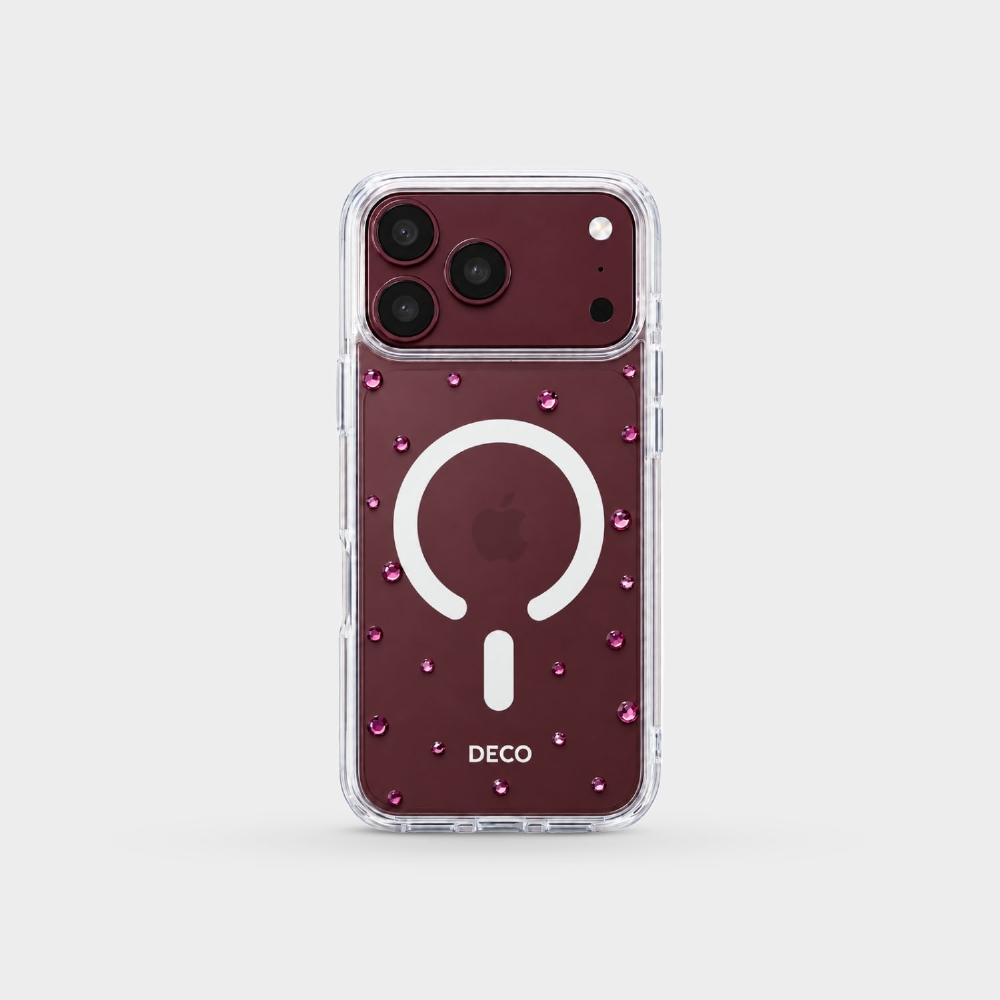 Capa Magnética Pontos De Cristais - Iphone 18 Pro