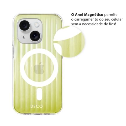 Capa Neon Magnética Iphone 15 Plus