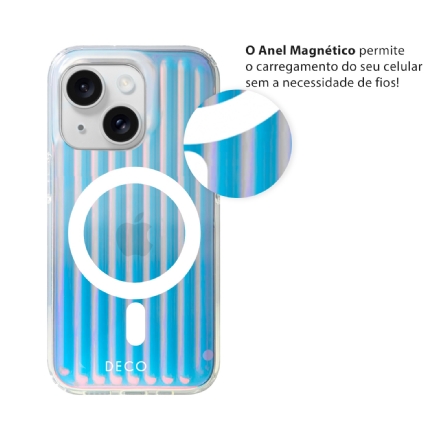 Capa Neon Magnética Iphone 15 Plus