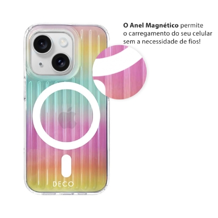 Capa Neon Magnética Iphone 15 Plus