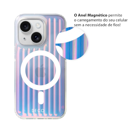 Capa Neon Magnética Iphone 15 Plus