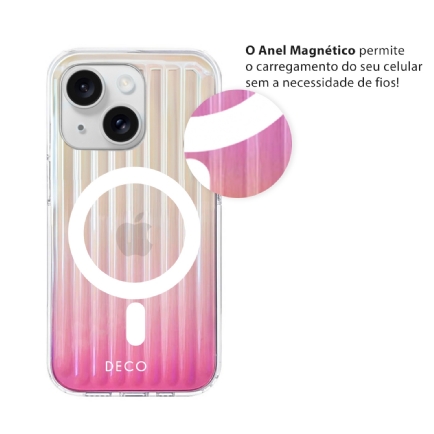 Capa Neon Magnética Iphone 15 Plus