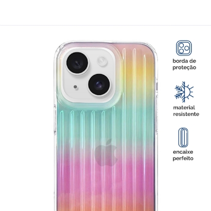 Capa Neon Magnética Iphone 15 Plus