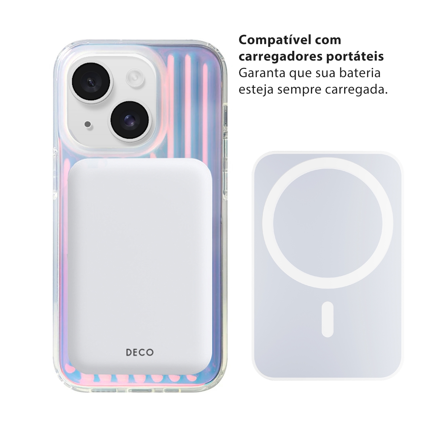 Capa Neon Magnética Iphone 15 Plus