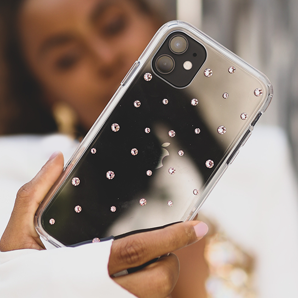Capa Pontos De Cristais Iphone 11 Pro Max