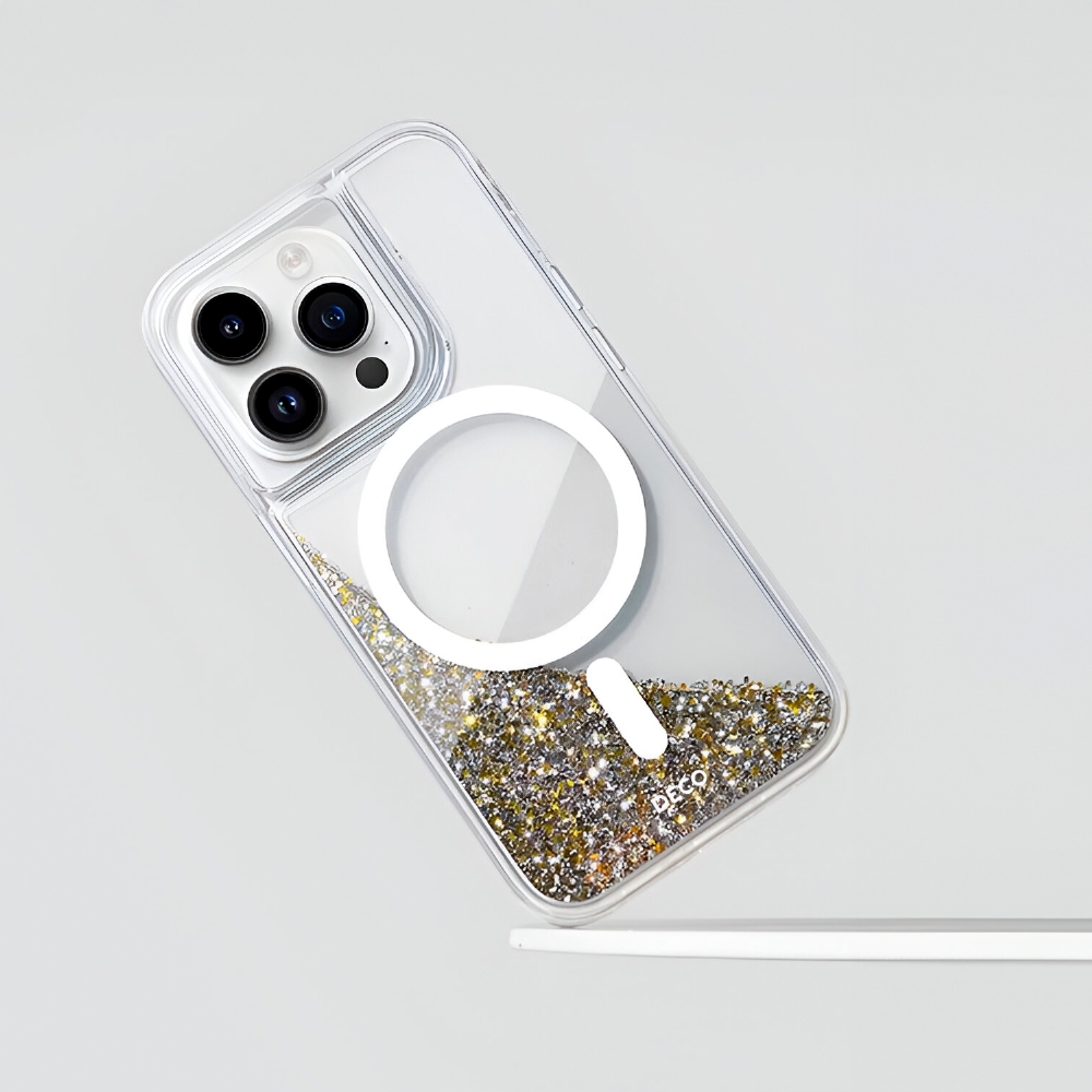 Capa Duo Glitter Magnética Iphone 13 Pro Max
