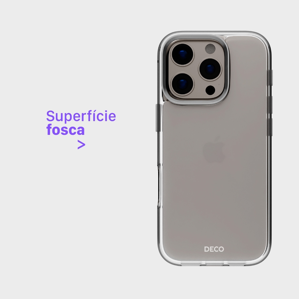 Capa Fosca Iphone 16 Pro
