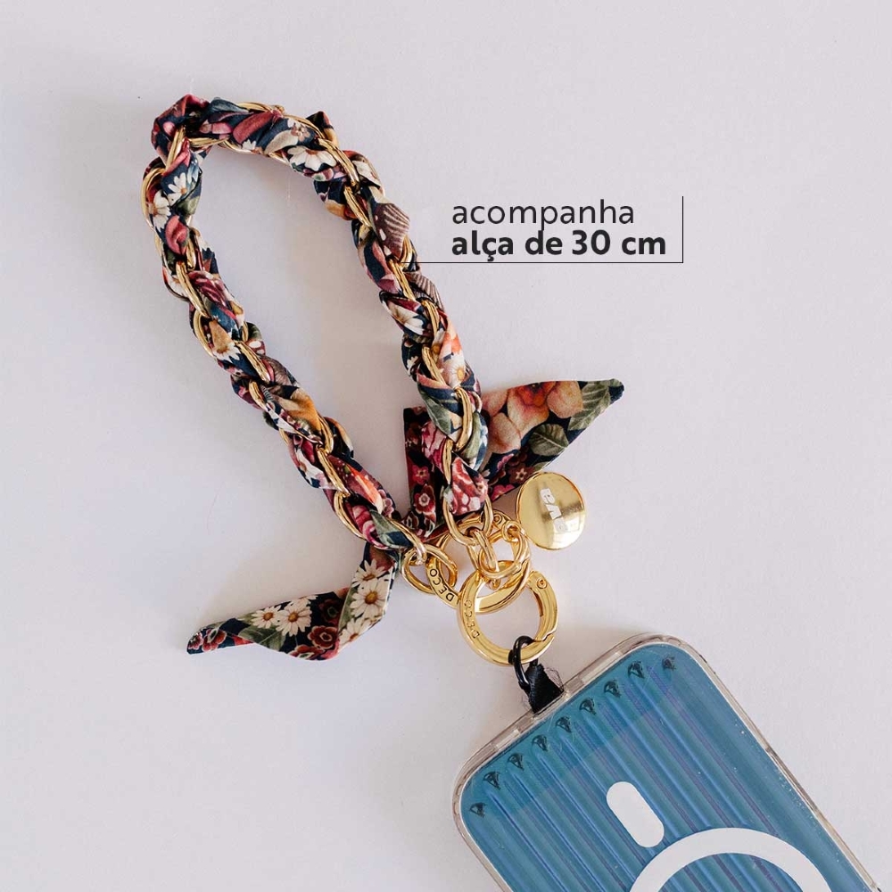 Cordão + Alça Lenço 1.3m Liberty Ava E Deco