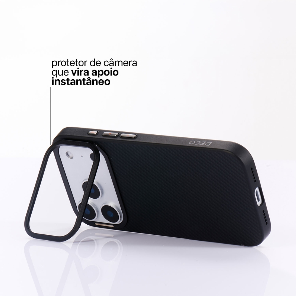 Capa Fibra Aramida Iphone 17 Pro - Magsafe