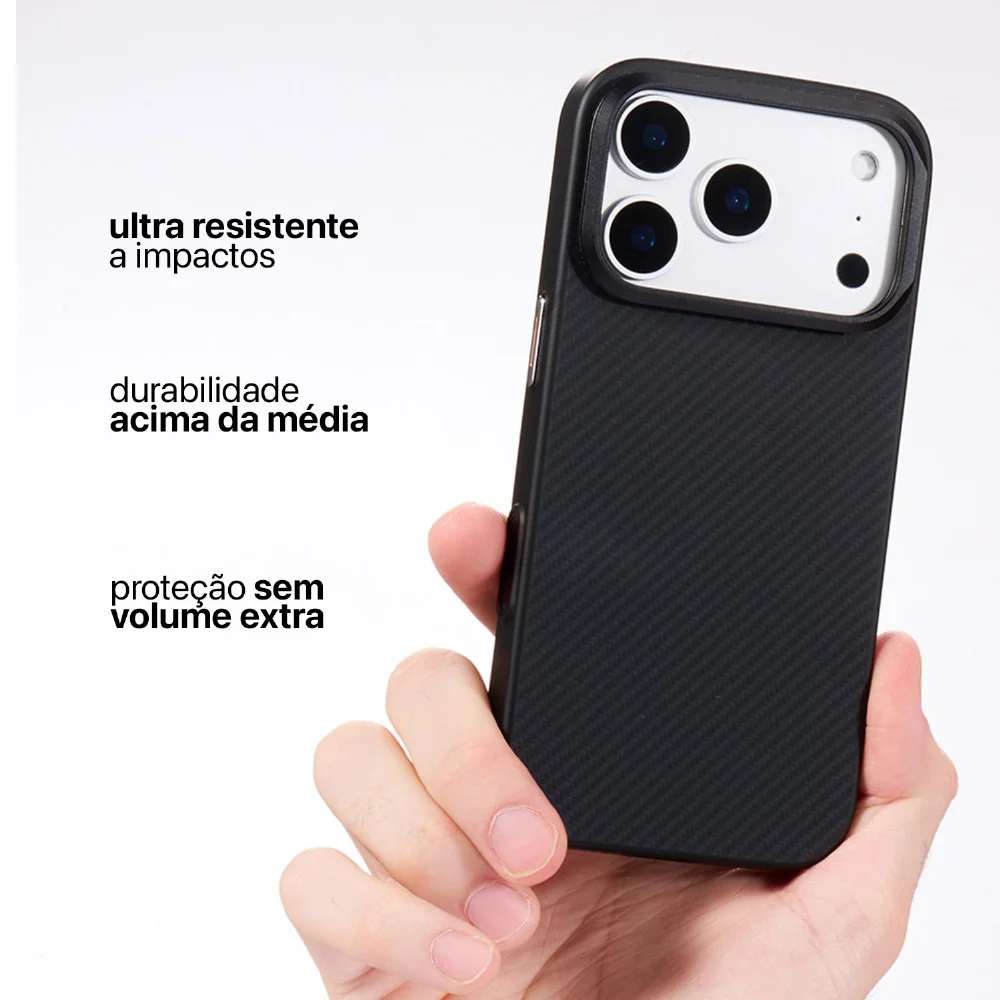 Capa Fibra De Aramida 17 Pro Max - Magsafe