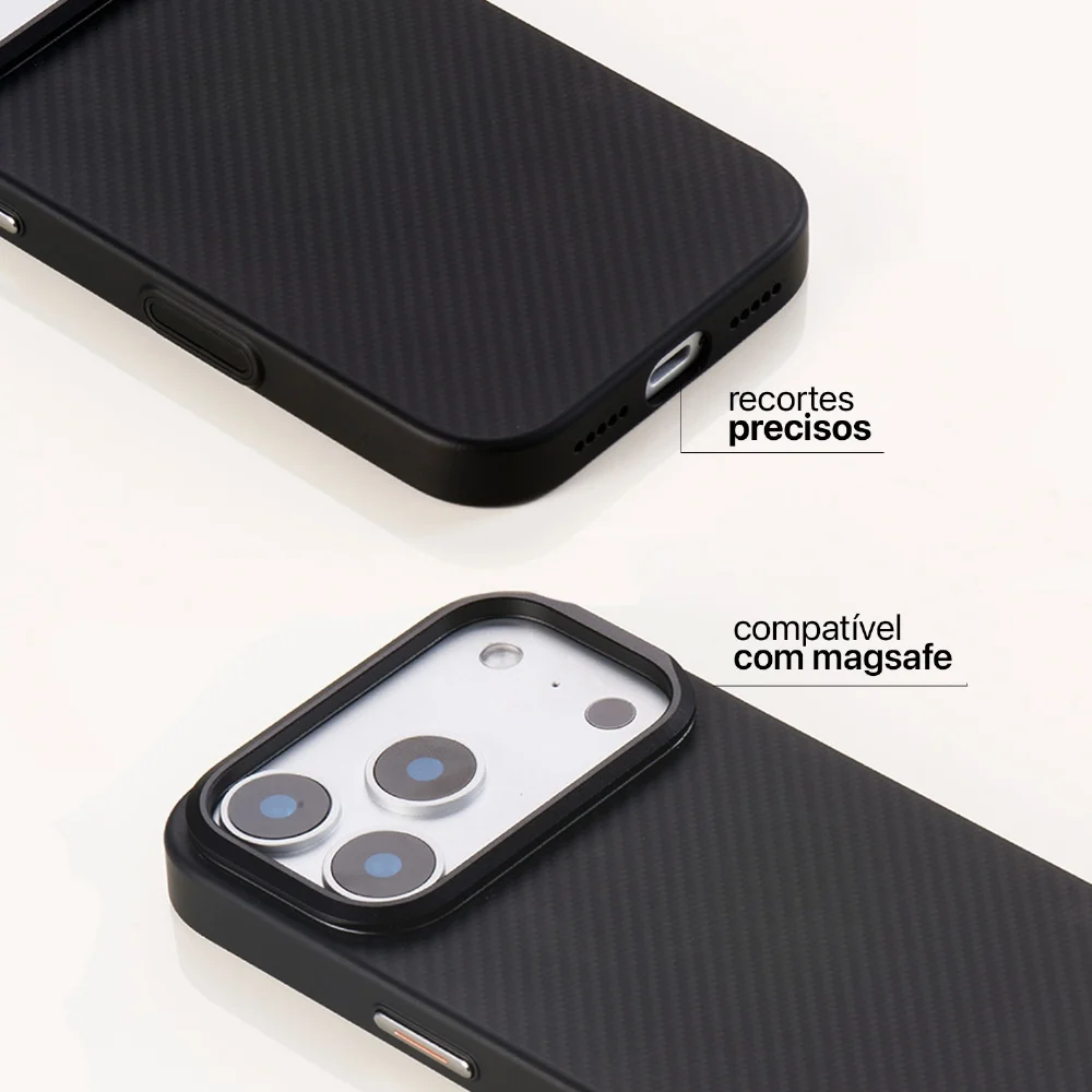 Capa Fibra De Aramida 17 Pro Max - Magsafe